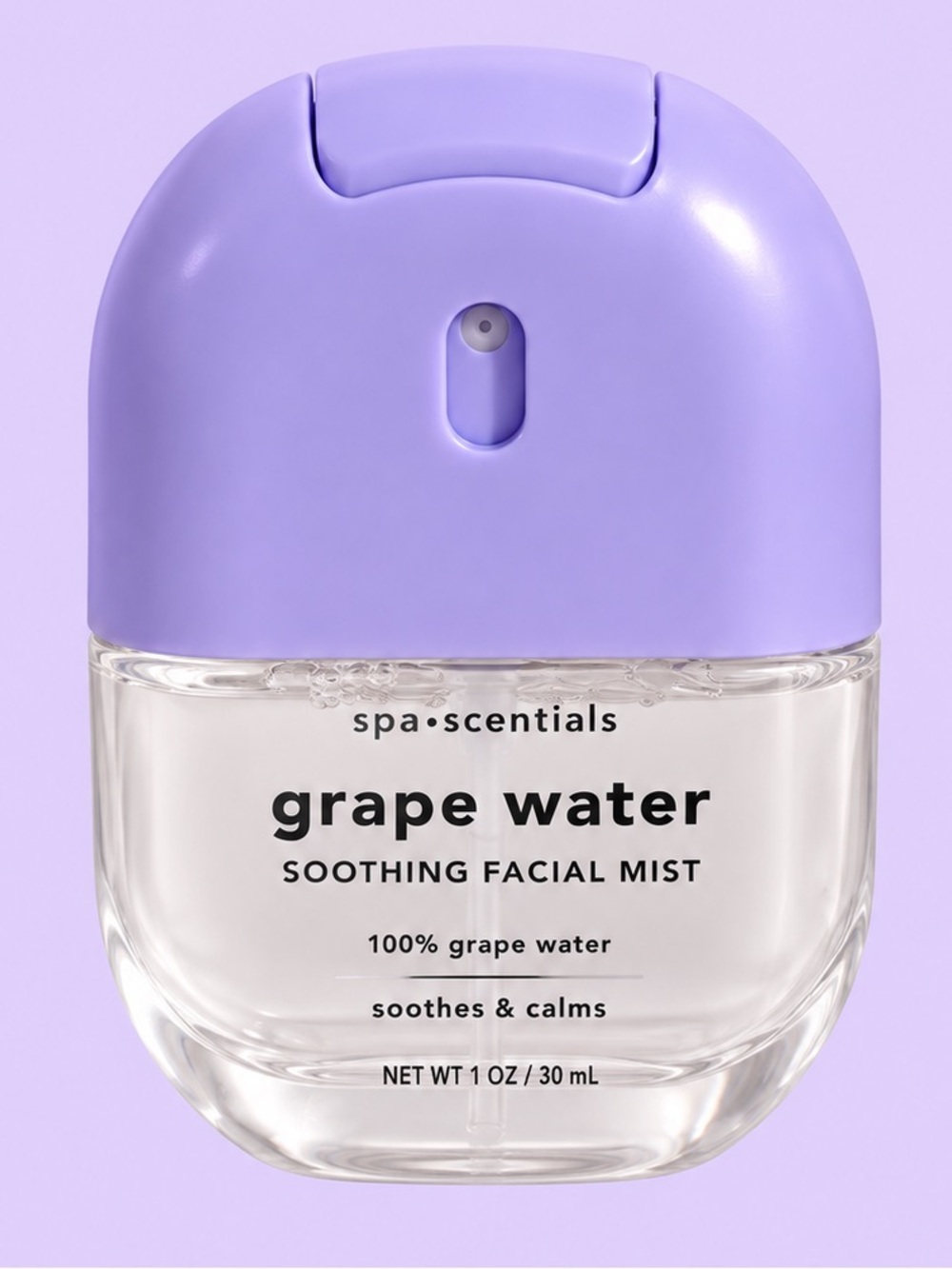 Spa Scentials Grape Water Soothing Facial Mist